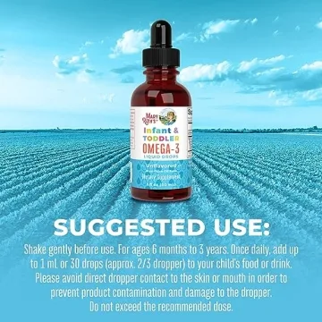 Omega-3 Liquid Drops for Infants and Toddlers | MaryRuth Organics