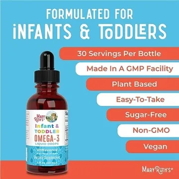 Omega-3 Liquid Drops for Infants and Toddlers | MaryRuth Organics