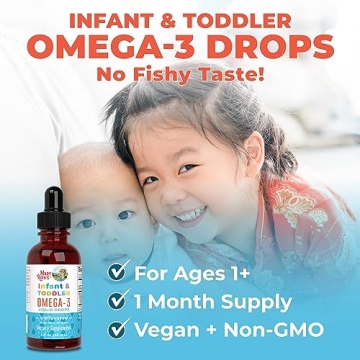 Omega-3 Liquid Drops for Infants and Toddlers | MaryRuth Organics