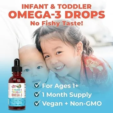 Omega-3 Liquid Drops for Infants and Toddlers | MaryRuth Organics