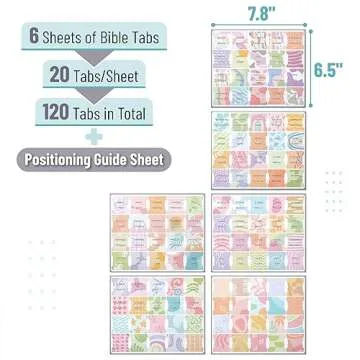 Mr. Pen Bible Tabs, Highlighters & Pens Set - Organize Easily