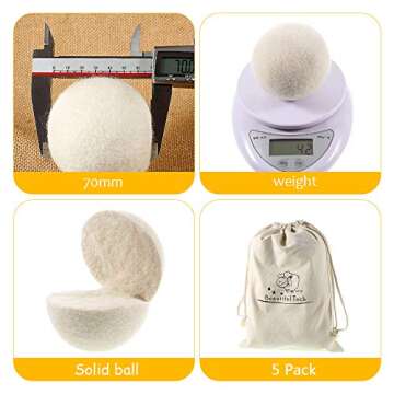 Discover Beautiful-tech Wool Dryer Balls for Quicker Laundry