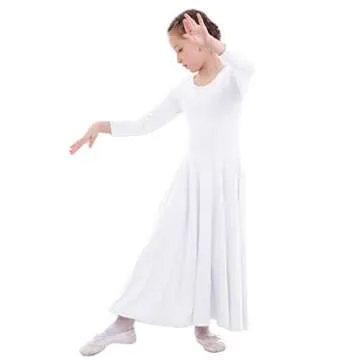 Girl's Praise Dance Dress for Liturgical Events | ZX