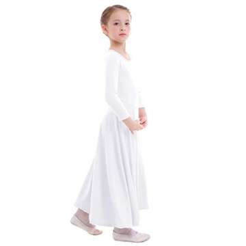 Girl's Praise Dance Dress for Liturgical Events | ZX
