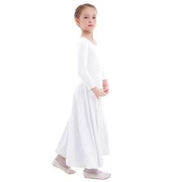 Girl's Praise Dance Dress for Liturgical Events | ZX