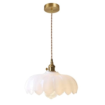 Milk White Vintage Pendant Light Fixture for Elegant Decor