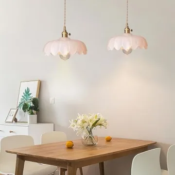 Milk White Vintage Pendant Light Fixture for Elegant Decor