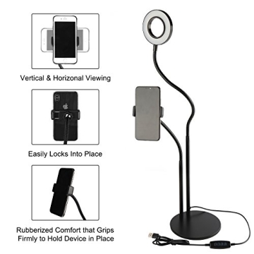 ZAFUAZ Selfie Ring Light for Live Streaming and Makeup