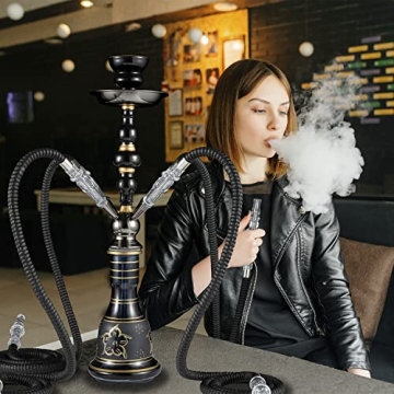 Hookah Set 4 Hose Shisha with Complete Accessories