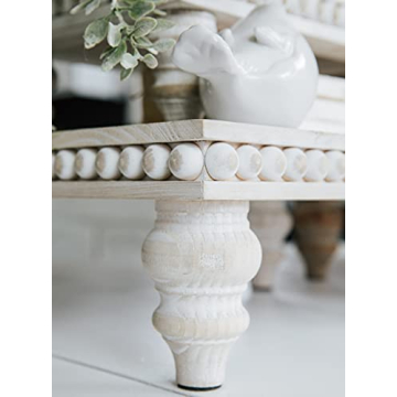 Decorative Wood Risers for Farmhouse Kitchen Decor