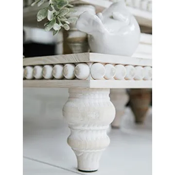 Decorative Wood Risers for Farmhouse Kitchen Decor