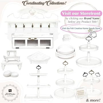 Decorative Wood Risers for Farmhouse Kitchen Decor