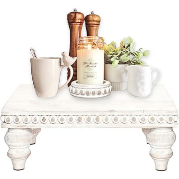 Decorative Wood Risers for Farmhouse Kitchen Decor