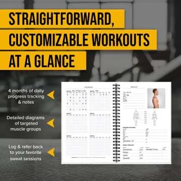 Workout Log Book & Fitness Journal for Effective Tracking