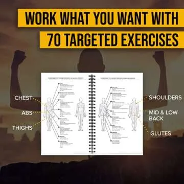 Workout Log Book & Fitness Journal for Effective Tracking