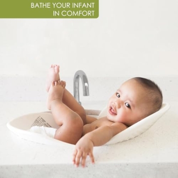 Puj Flyte Compact Infant Bathtub for Newborn Comfort and Safety
