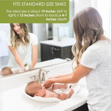 Puj Flyte Compact Infant Bathtub for Newborn Comfort and Safety