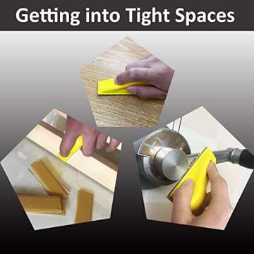 AutKerige Micro Detail Sander - Precision Sanding Tool Kit