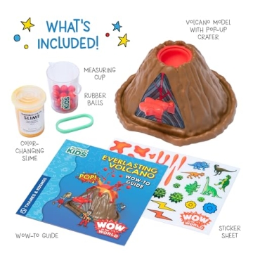 Wow in The World Everlasting Volcano Science Kit for Kids