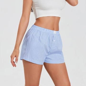 Trendy Women's Y2K Lounge Shorts for Summer Wear