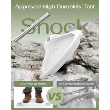 ALLZONE Rustproof Shower Caddy Corner for Bathroom, Tension Corner Shower Caddy Tension Pole, Solid Shower Organizer with 4 Adjustable Shower Shelves, Shower Rack Fit Heights 39 to 113 Inches,White