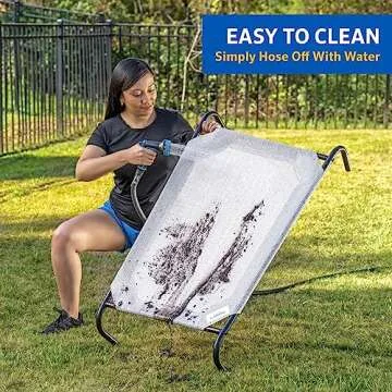 Coolaroo Cooling Elevated Dog Bed for All-Year Comfort