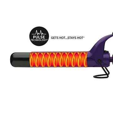 Ceramic + Tourmaline 1-Inch Curling Iron for Stunning Curls