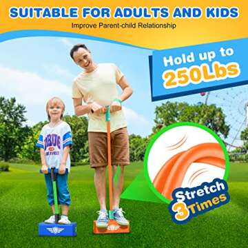 Exciting Foam Pogo Jumper for Kids Age 3-12 - Great Gift