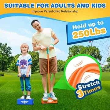 Exciting Foam Pogo Jumper for Kids Age 3-12 - Great Gift