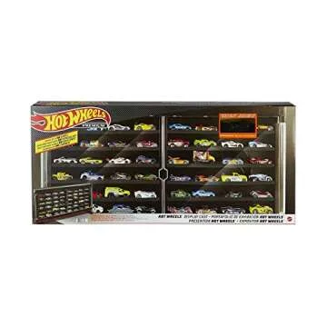 Hot Wheels Display Case with Exclusive Mercedes-Benz 190E