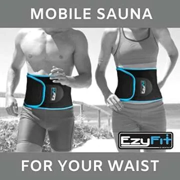 EzyFit Adjustable Waist Trimmer for Comfortable Workouts