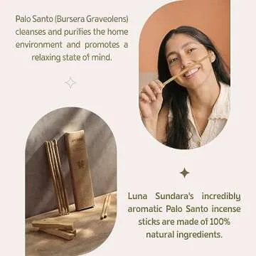 Premium Palo Santo Incense Sticks for Meditation and Relaxation