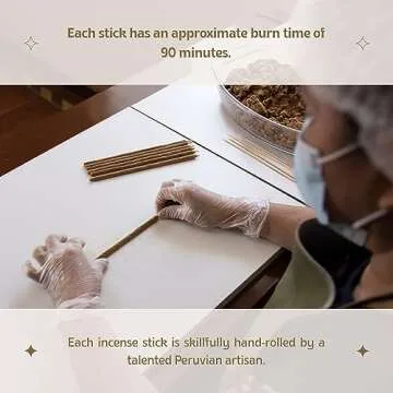 Premium Palo Santo Incense Sticks for Meditation and Relaxation