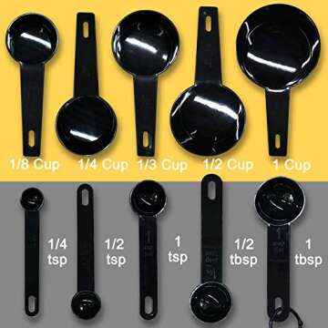 Versatile XGiGiX Measuring Cups and Spoons Set for Every Kitchen