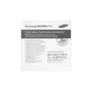 Samsung 850 EVO 1TB 2.5-Inch SATA III Internal SSD (MZ-75E1T0B/AM)
