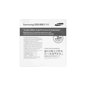 Samsung 850 EVO 1TB 2.5-Inch SATA III Internal SSD (MZ-75E1T0B/AM)