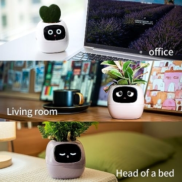 Masdio Smart Flowerpot with AI for Indoor Decor and Gifts