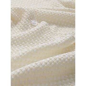 Stylish COZYEASE Women's Button Down Blouse for Everyday Wear