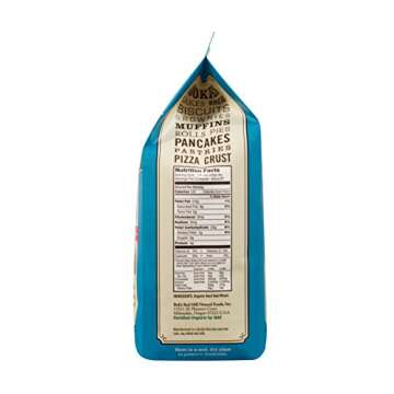 Bob's Red Mill, Flour Unbleached White All Purpose Organic, 80 Ounce