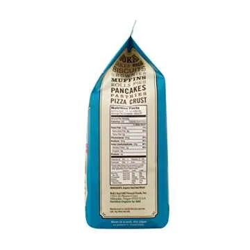 Bob's Red Mill, Flour Unbleached White All Purpose Organic, 80 Ounce