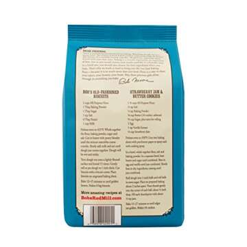 Bob's Red Mill, Flour Unbleached White All Purpose Organic, 80 Ounce