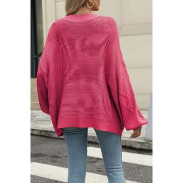 Cakulo Womens 2024 Oversized Chunky Cardigan Fashion
