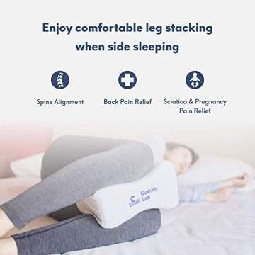 Cushion Lab Wedge Contour Pillow - Orthopedic Pain Relief for Sleep