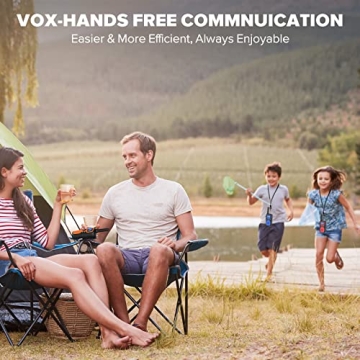 WisHouse M9 Rechargeable Walkie Talkies Long Range NOAA Weather Alert