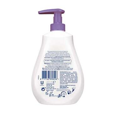 Baby Dove Calming Moisture Sensitive Skin Night Time Wash, 3 Pack Hypoallergenic and Tear-Free Bath ...