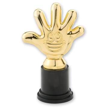 Outdoor Sport High Five Trophies - 12 Per Pack Model: