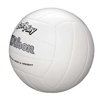 WILSON Softplay Volleyball - Beginner Friendly and Durable