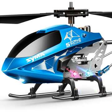 SYMA S107H-E RC Helicopter - Ideal for Kids & New Pilots