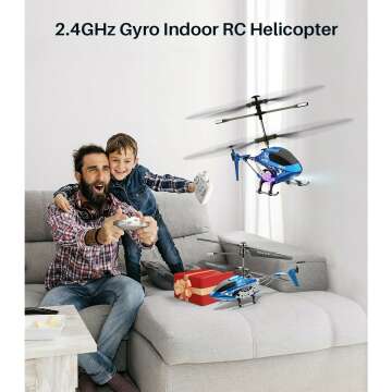 SYMA S107H-E RC Helicopter for Kids & Beginners