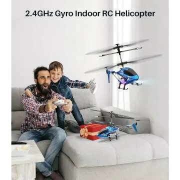 SYMA S107H-E RC Helicopter for Kids & Beginners